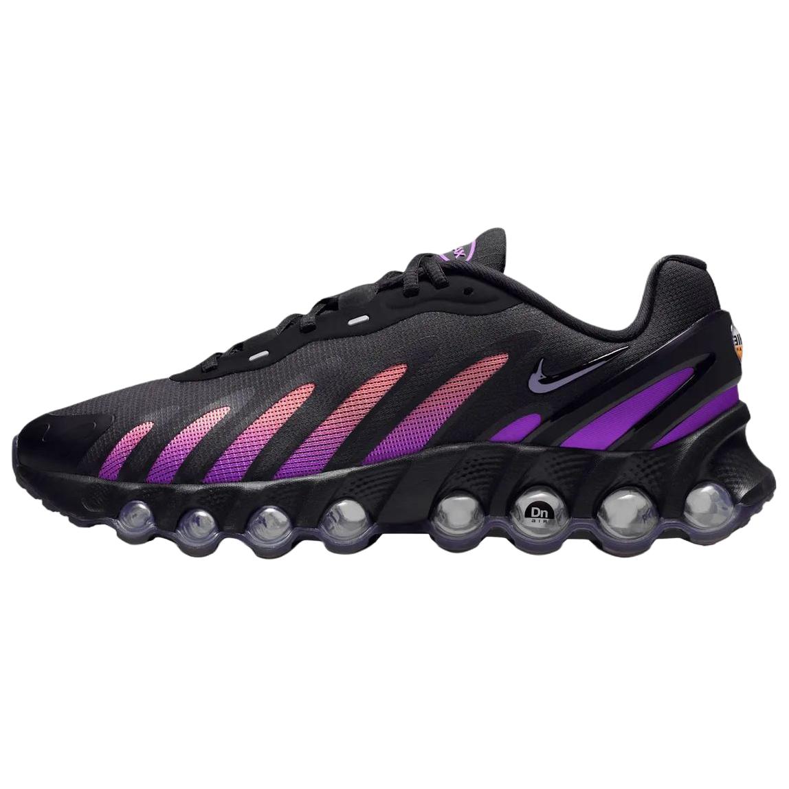 Nike Air Max Dn8 Breathable Running Shoes Unisex Black Purple IH4119-010 38.5
