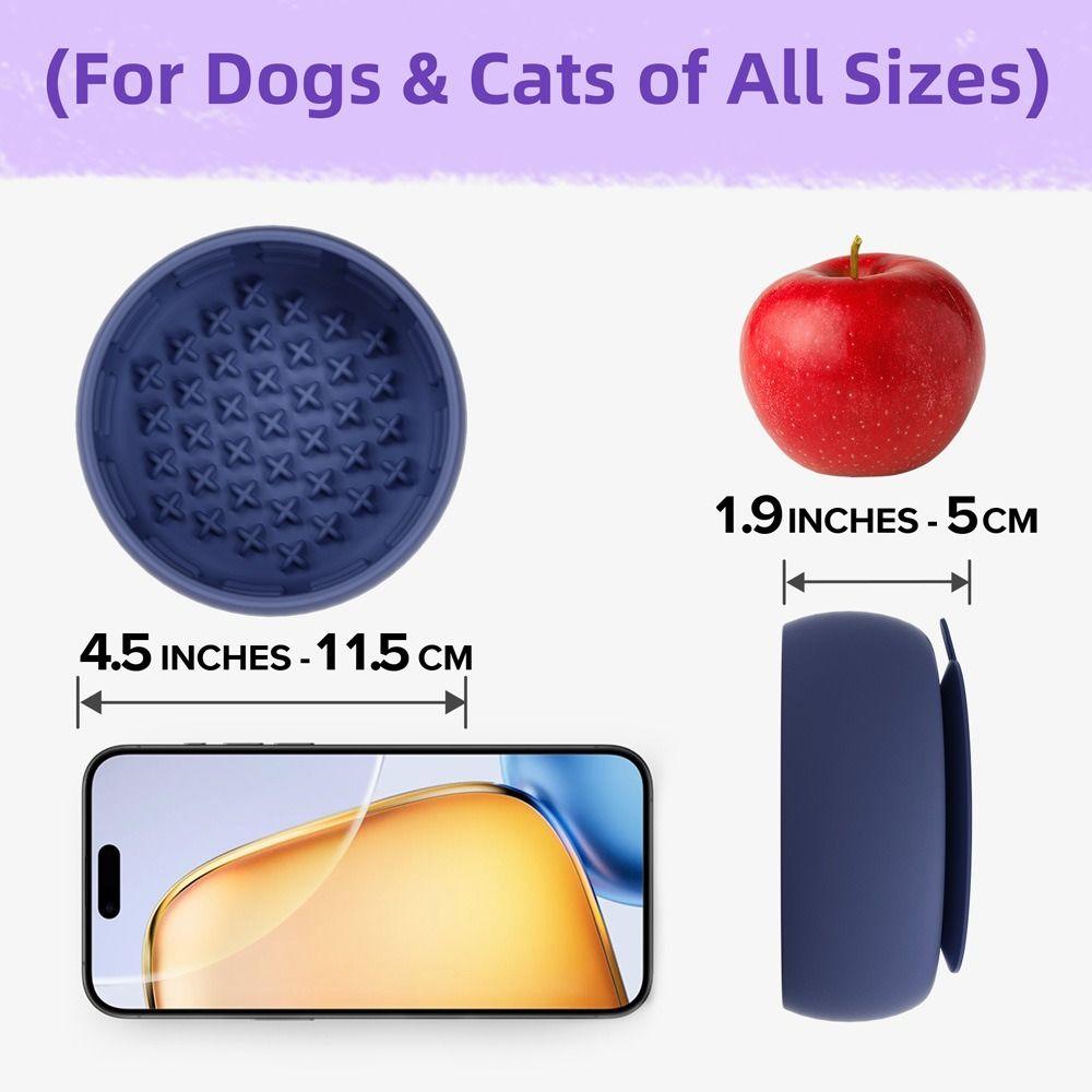 Boredom Buster Dog Puzzle Toy Treat Dispensing Lick Mat NEW Slow Feeder Bowl Pet Supplies