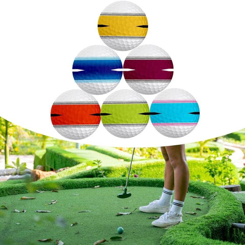 Golf Balls for Women Men 3 Layer 360 Degree Precision Golf Balls for Competition Enhancing Accuracy Golf Games Balls