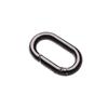 Camping Hiking Accessories Spring Oval Rings Handbags Clips Bag Belt Buckles Outdoor Carabiner