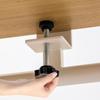 Desk Mount Headphones Holder Adjustable Table Hanger for Bag Purse Table Hanger Hook Clamp-On Under Desk Headphone Hanger Space Saving for Office Home