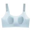 Traceless invisible big chest, small rabbit ear cup, anti-bumping, comfortable and breathable, no steel ring, beautiful back bra.