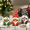 Hand-Painted Forest Man Wooden Ornaments - Cute Christmas Decorations & Gifts