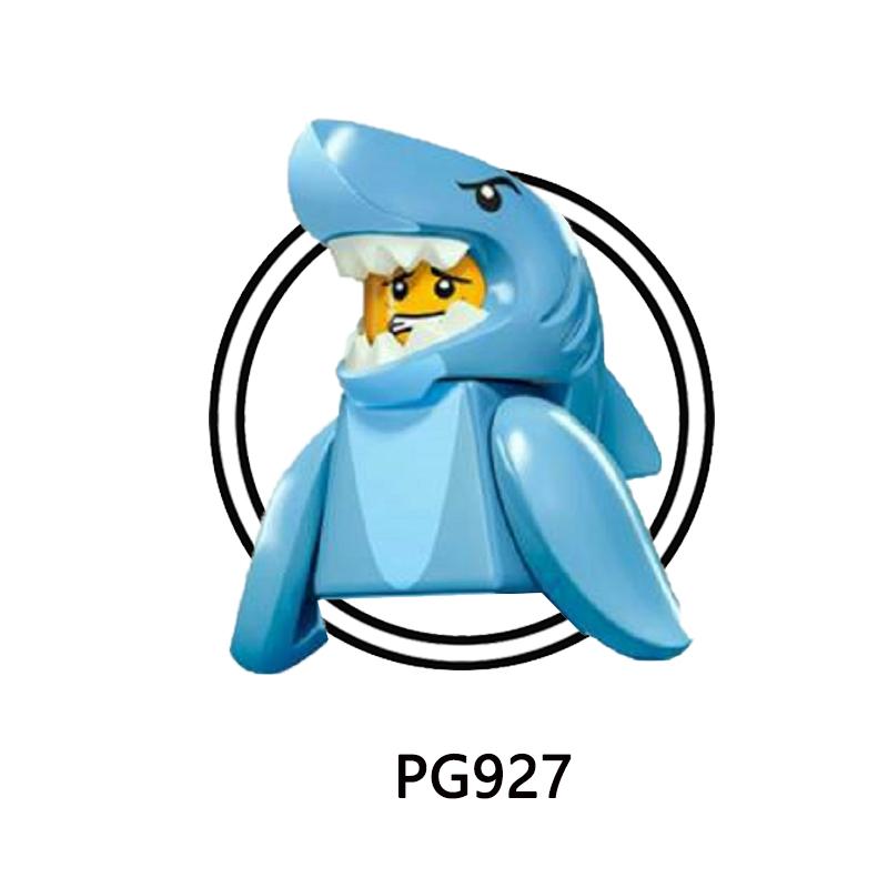 

PG927 - PG930 Конструкторы Мультяшный Аниме Персонаж Акула Выпускники Кирпичики Фигурки Персонажей Детские Игрушки