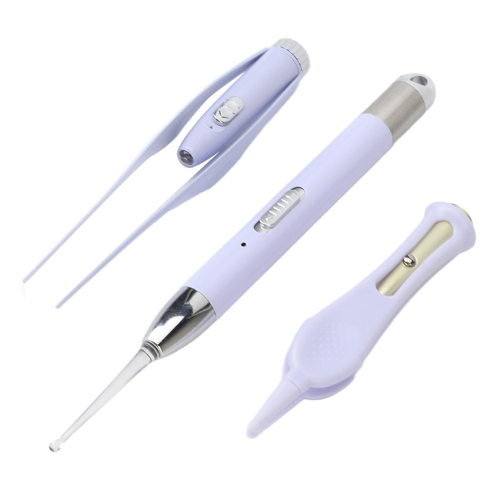 Ear Wax Removal Kit Excellent Cleaning Effect Visible Rechargeable Glowing Ear Pick for Kids Elderly