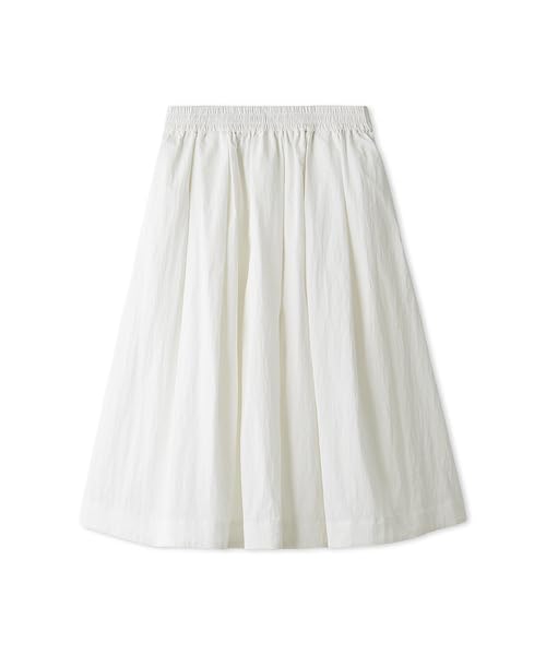 

Emi Nylon Midi White Women s Skirt, 13WFS254075, білий