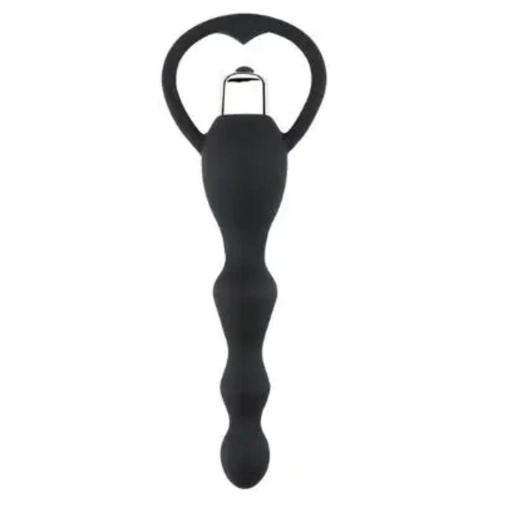 Vibrating Anal Plug Prostate Massage Soft Anal Beads Vibrator Sex Toys For Couples Butt Plug Silicone Adult Products