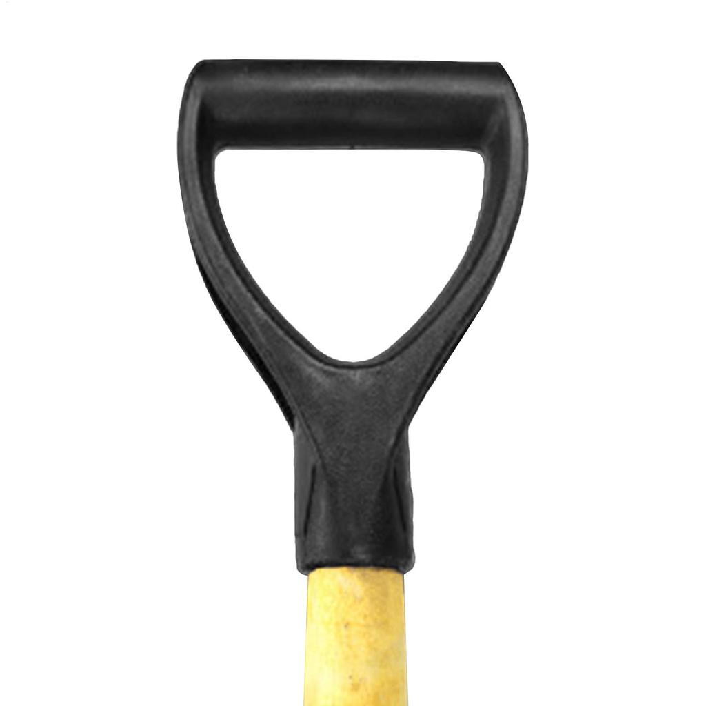 Black Plastic Handle Snow Shovel Replacement D Grip Spade Top Handle Garden Tools Accessories