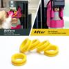 5 Pieces Soda Machine Gaskets Rings Silicone Seal Rings Set Water Machine Replacement Sealing Rings Silicone Material
