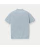 Silijeu Garment Dyed Half Sleeve Polo Sawam26561Bux