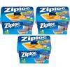Ziploc 700ml Square Containers, 2-Pack X 3 Pack