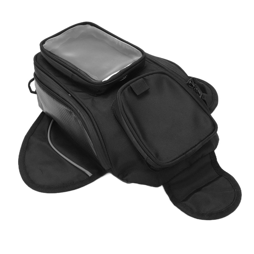 Motorcycle Tank Bag Decorative Backpack Oxford Cloth Waterproof Wear Resistant for Riding