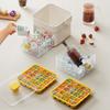 Ice Cube Mold with Lids And Container Press-to-release Ice Tray Double Layer