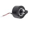 2pcs 8in Mower Wheels Increase Friction High Stability PVC Mower Replacement Wheels