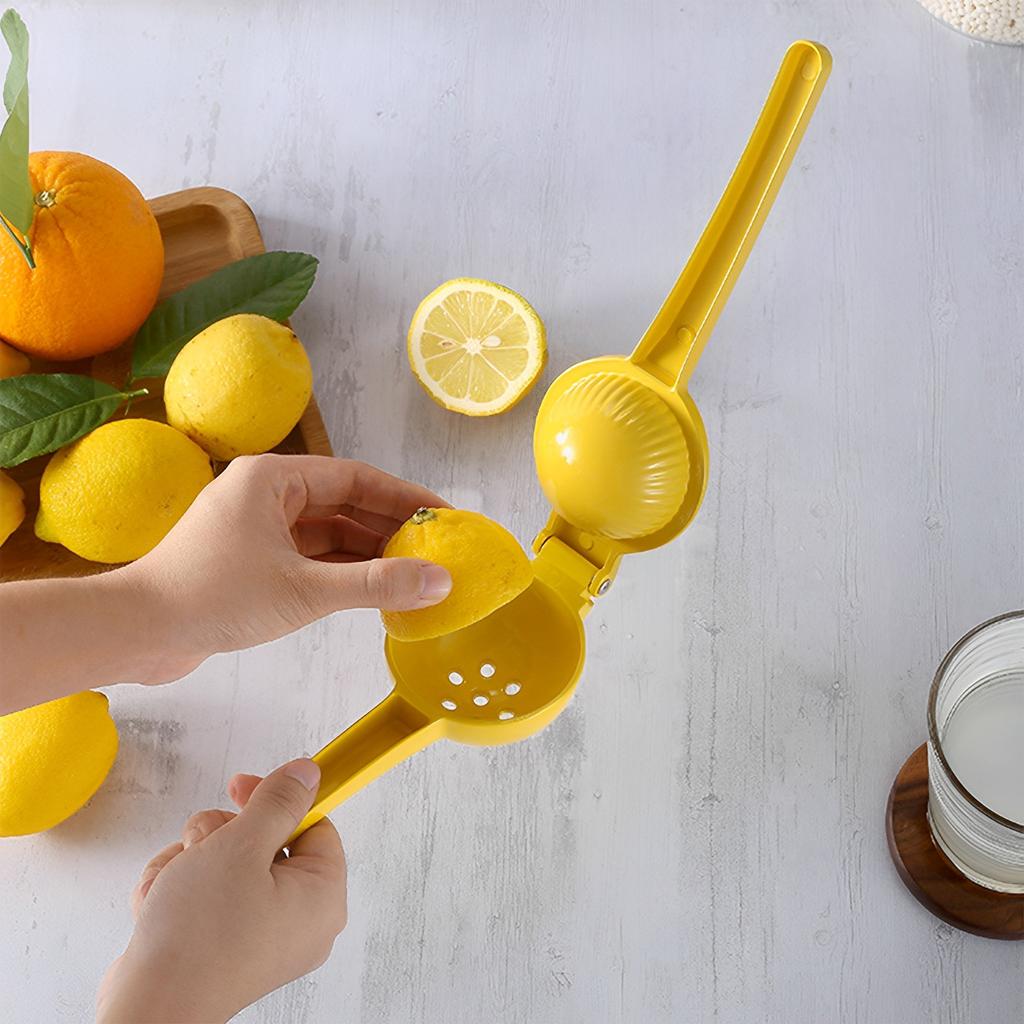 4Pcs Manual Lemon Squeezer Aluminum Alloy Hand Pressed Orange Fruit Juicer Portable Practical Kitchen Tools Mini Blender