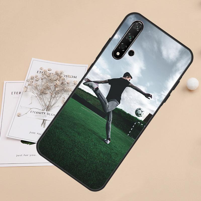 Football Soccer For Huawei Nova 12i 11i 8i 7i 3i 9 10 SE Y60 Y61 Y70 Y72 Y73 Y90 Y91 P20 P30 P40 Lite Case