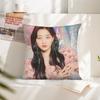 1PC Korean Group Jihyo Pillow Case Square Pillow Cushion Cover Bedroom Sofa Room Decoration Casual Kpop T-TWICE Pillow Cover