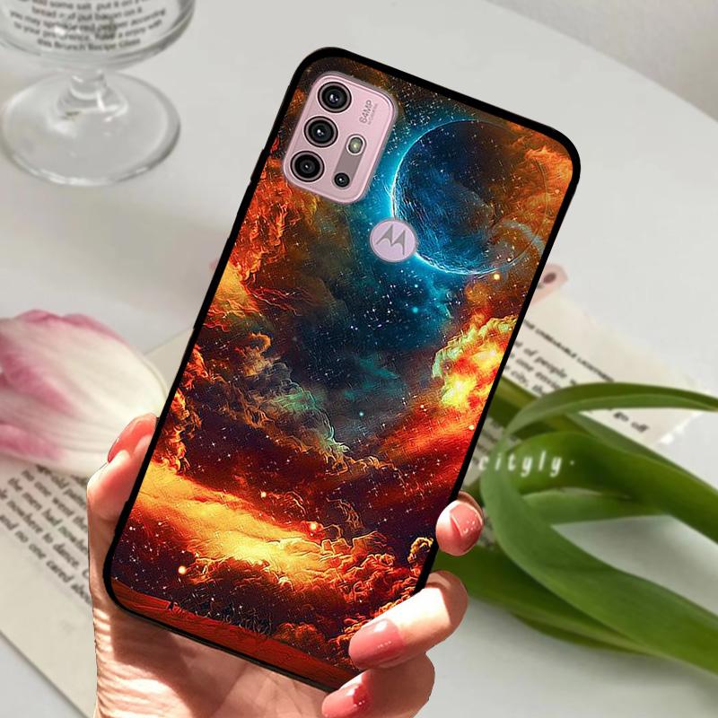 For Moto G10 Case Soft TPU Silicone Phone Cases For Motorola G13 G23 Protective Cover For Moto G100 Shockproof Bumper Fundas