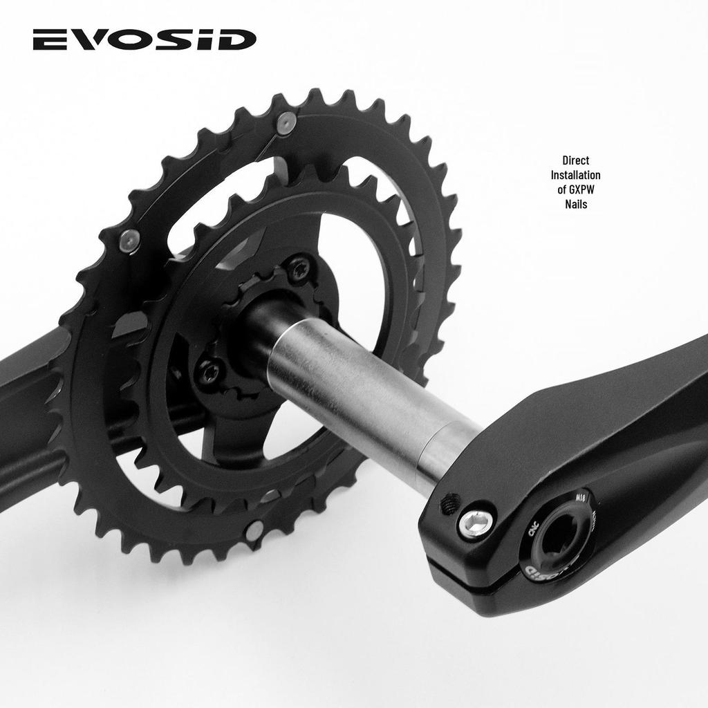 EvoSid GX Ultra-Light Double Crankset 26/36T, GXP, for Mountain Bikes