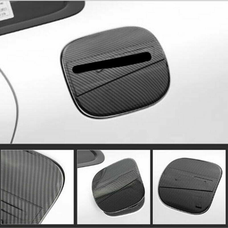 Carbon Fiber Gas Oil Fuel Tank Cap Cover Trim For KIA K5 2020-2025