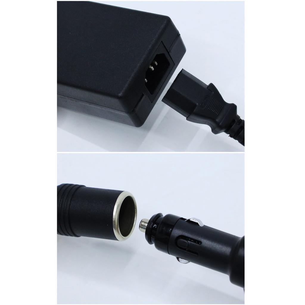 Converter 6A 60W / 8A 96W Car Cigarette Lighter Socket 220V To 12V Power Adapter Voltage Converter Power Adapter