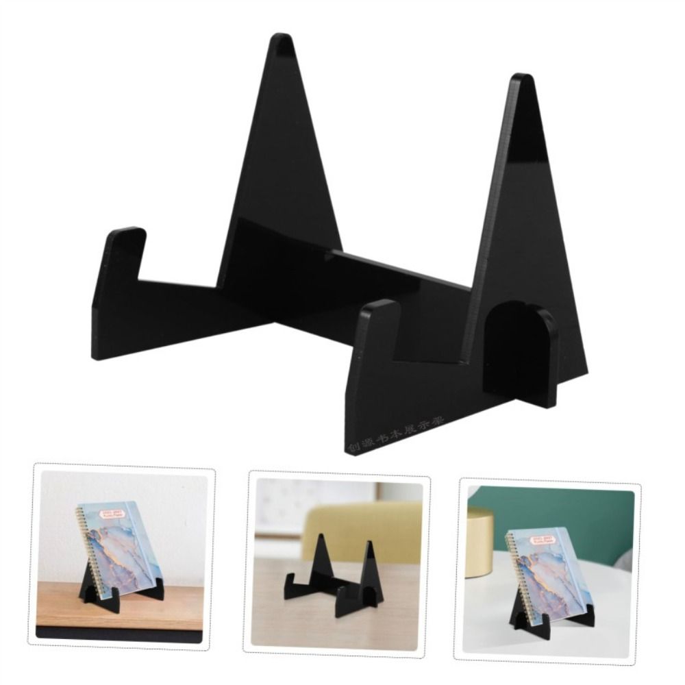 Acrylic Book Bracket Multifunctional Photo Frame Stand Universal Artwork Holder