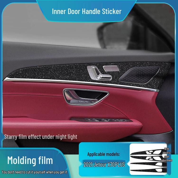 Starry Sky Film for Jetour X70 Interior and Center Console Frosted Film Sticker Replacement
