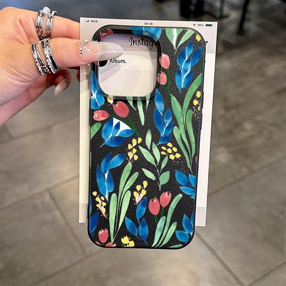 Magnolia Flower Phone Case For Iphone 17 17E 16E 11 Plus 12 Pro Max 15 13 16 14 Ultra Comfort Grip Shockproof Shell Coque