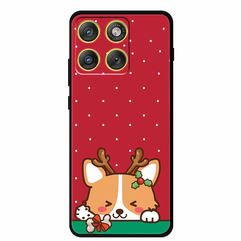 Christmas Phone Cases For Motorola Edge 70 5G Case Silicone Soft Back Cover Christmas Tree for Moto X70 Air 5G Edge70 Back Cover
