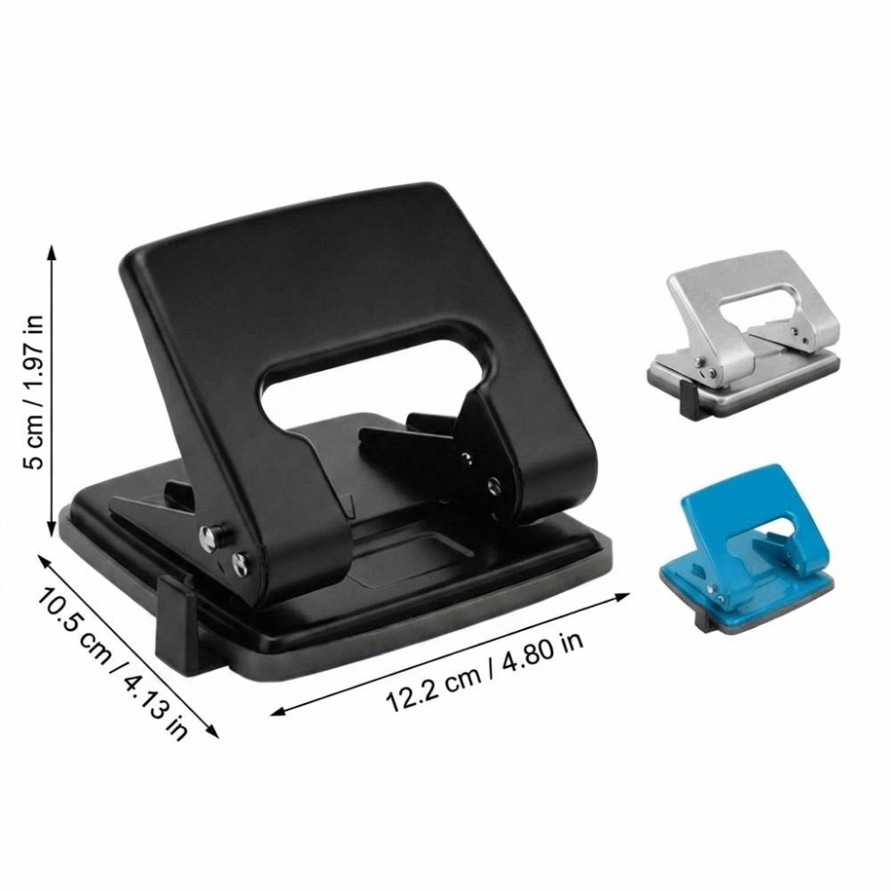 Simple Operation Punching Tool Multiple Styles Paper Puncher  Daily Office Use