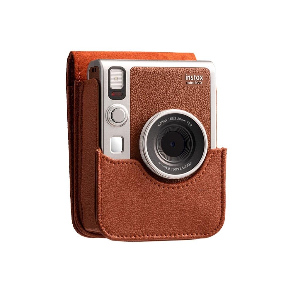 Fujifilm Instax Sofortbildkamera Tasche für Instax Mini Evo Braun 520408