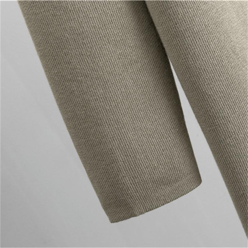 Autumn And Winter Lazy Temperament Knitted Suit Sleeveless Vest Sweater Cardigan Pants Three Piece Set