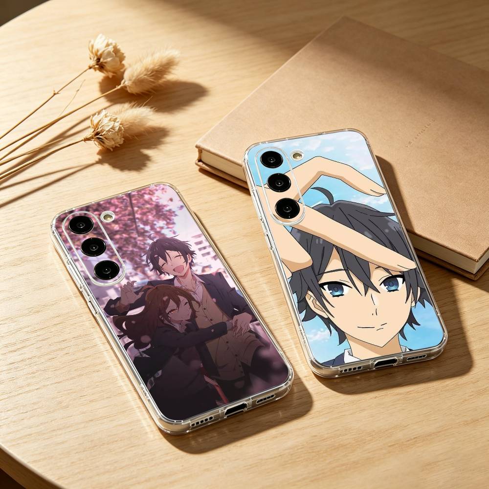 A-Anime H-Horimiya Phone Case For Samsung Galaxy A91,80,73,72 ,71,53,52,32 ,31,22,21s,20,Transparent Case