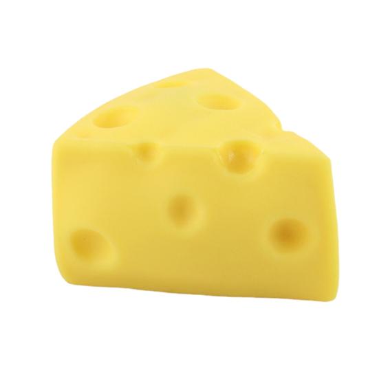 1/2/3Pcs Yellow Cheese Squeeze Toy Stress Relief Triangle Cheese Fidget Toy Relaxation Focus Aid Stress Ball Simulated Cheese Sensory Toy 1pc