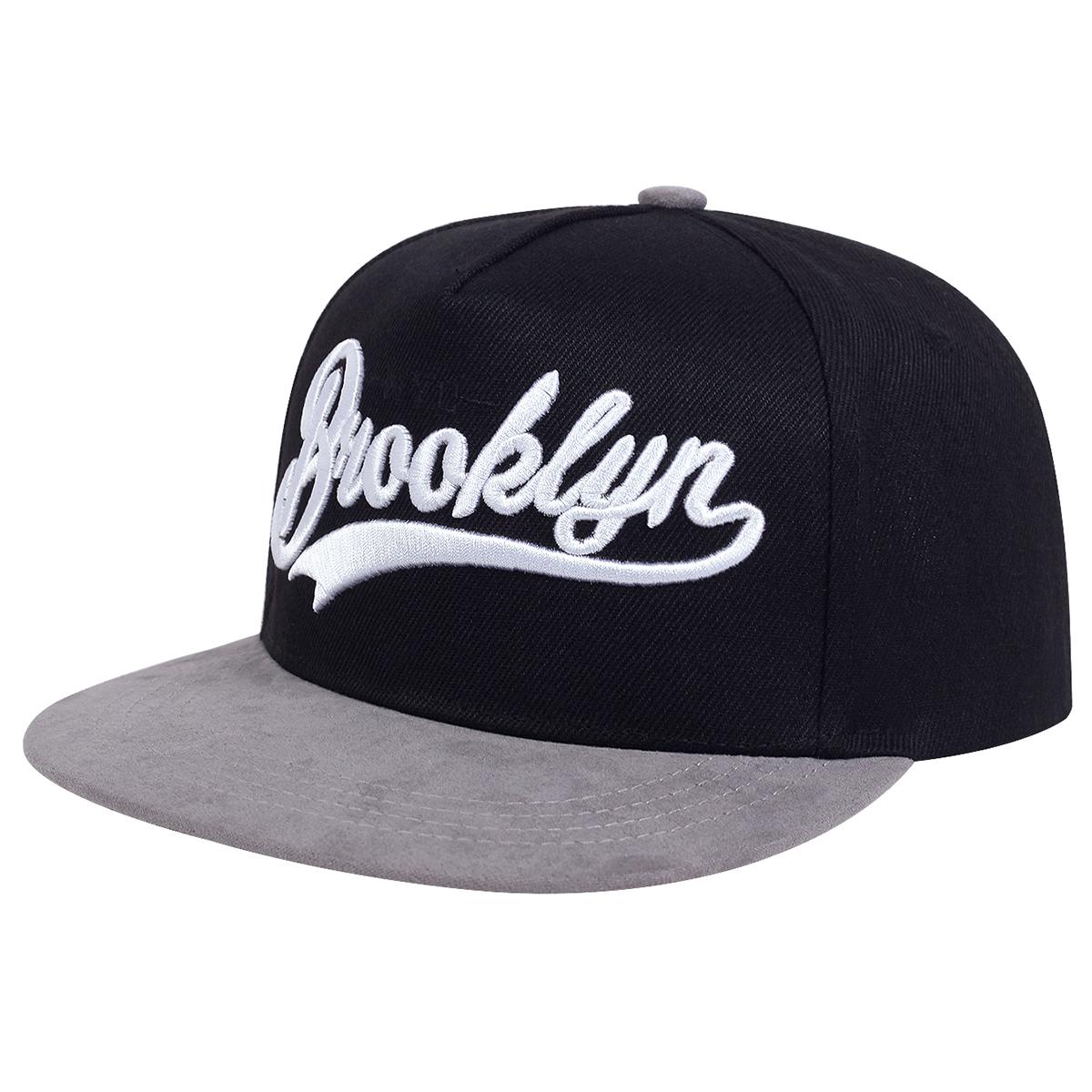 

New Brooklyn Artificial Suede Hip Hop Red Elastic Cap Men And Women Adult Outdoor Leisure Sunscreen Baseball Cap 56-59CM