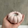 Silicone Pumpkin Candlestick Mold Smooth Pumpkin Shaped Mold Pumpkin Candlestick Mould  Halloween