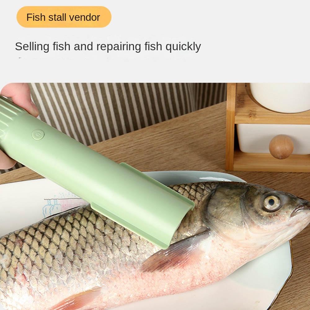 Wodoodporny Bezprzewodowy Skrobak do Łusek Ryb Elektryczny Skrobak do Ryb Szef Kuchni Skalowanie Ryb