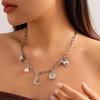 Fashionable Various Pendant Necklace Adjustable Chain Necklace Woman Neck Jewelry Suitable for Party and Daily Wear