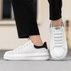 Autumn new microfiber leather surface breathable little white shoes versatile casual lightweight sports board shoes cold sticky platform men's shoes