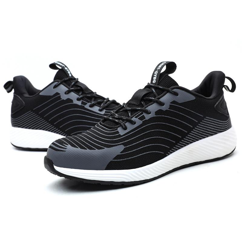 Buty ochronne letnie antyprzeciwgnieceniowe antyprzebiciowe oddychające dezodorujące z miękką podeszwą antyprzeciwgnieceniowe buty ochronne buty turystyczne H758