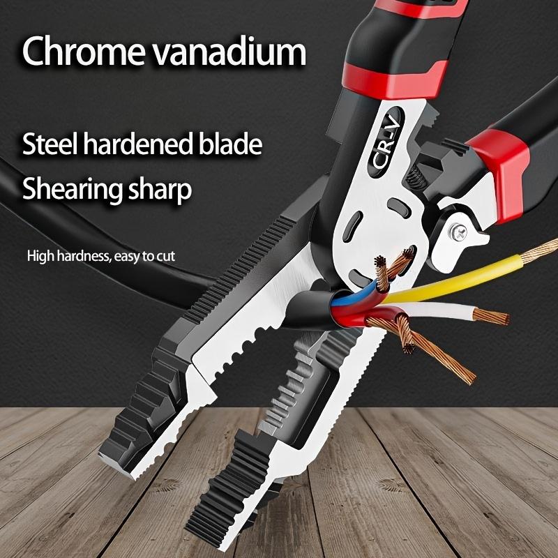 Industrial grade multi-functional pliers,sharp steel hardening blade,suitable for mechanical and electrical equipment maintenance,industrial repair