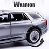 1:24 Scale HongQi E-HS9 L5 Toy Model Car Metal Diecast Light Sound Pull Back Doors Opened Vehicles Models Kids Holiday Gifts