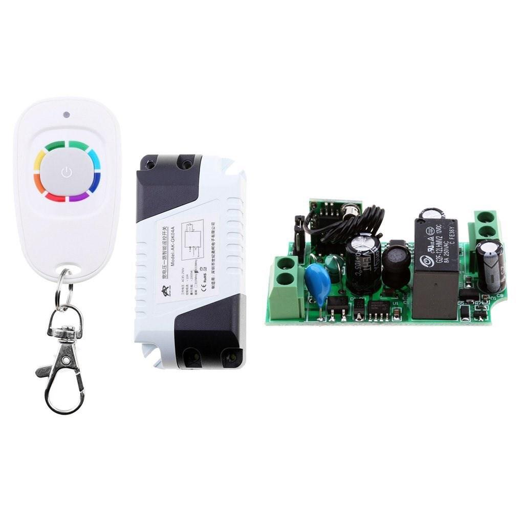 1-Channel Wireless Remote Control Switch AC85V-260V, 220V Output, Includes Remote Wireless Remote Switch