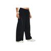 Under Armour Solid Color Elastic Waist Straight Leg Knit Sports Pants Women Pants Black 1382740-001