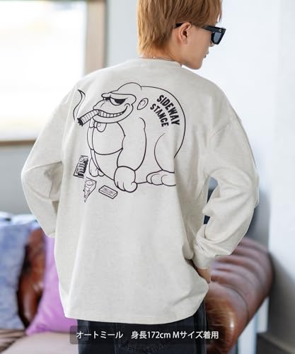 [VERBESSERT] [SIDEWAYSTANCE] Break Gorilla Langarm-T-Shirt