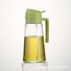 Premium Glass Oil Spray Bottle 470ml Kitchen Oil Dispenser with Automatic Opening and Closing Function