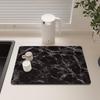 Kitchen Mat Absorbent Coffee Mat Dish Drying Mats Quick Dry Drain Pad Tableware Non-slip Draining Placemat Kitchen Faucet Rug