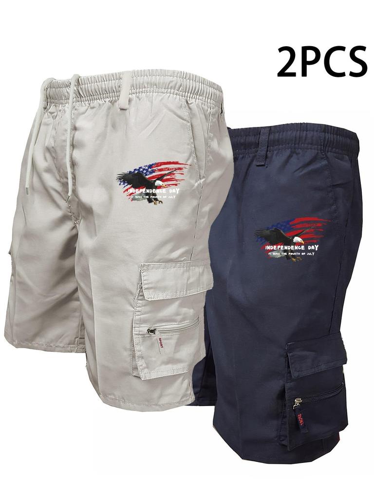 International Men's Summer Trendy Casual Cargo Shorts