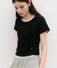 ROLAROLA Nubasic Round Neck T-Shirt Black