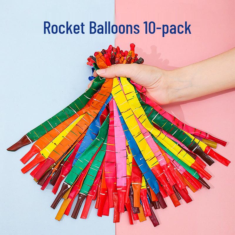 Ракета-шар: Летающая, Кричащая, Без запаха игрушка-длинная полоска для детей